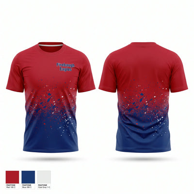 Firebaugh Eagles Short Sleeve Performance Shirt - 1