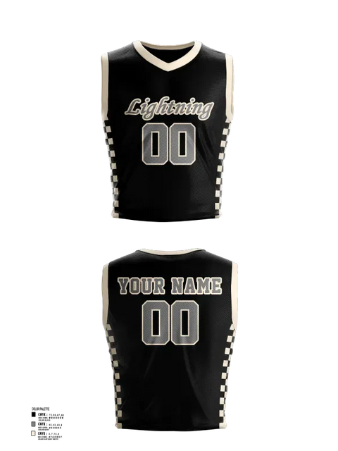 Mens Basketball Jersey, Lightning, Men's Basketball, Teamtime, Team time, sublimation, custom sports apparel, team uniforms, spirit wear, spiritwear, sports uniforms, custom shirts, team store, custom team store, fundraiser sports, apparel fundraiser