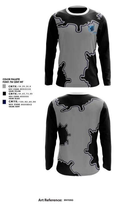 Entrepreneur High School - Fontana Softball 60578084 Long Sleeve Performance Shirt 1
