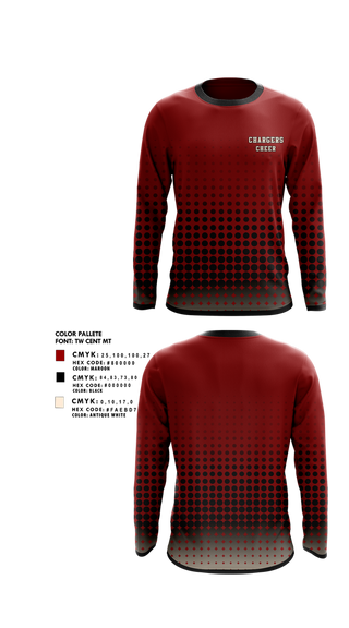 Long Sleeve Performance Shirt, Chargers, Cheer, Teamtime, Team time, sublimation, custom sports apparel, team uniforms, spirit wear, spiritwear, sports uniforms, custom shirts, team store, custom team store, fundraiser sports, apparel fundraiser