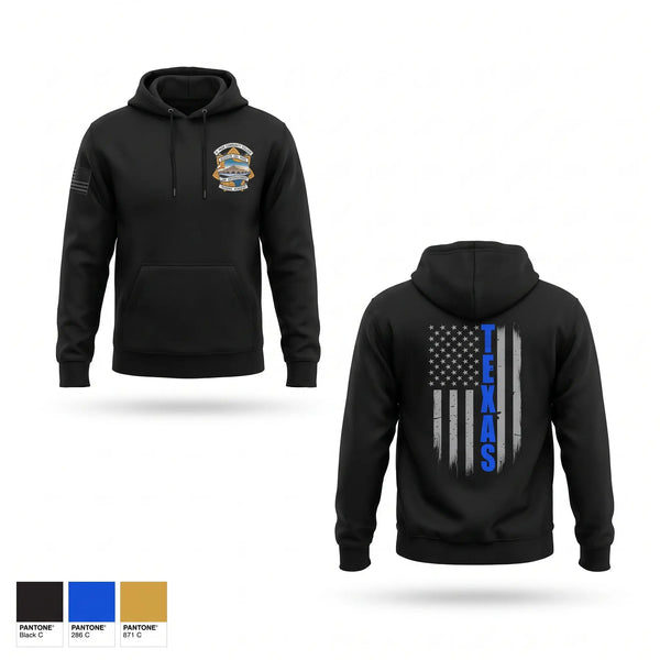 Hoodie, El Paso Community College Law Enforcement Training Academy Class 105, Police, Teamtime, Team time, sublimation, custom sports apparel, team uniforms, spirit wear, spiritwear, sports uniforms, custom shirts, team store, custom team store, fundraiser sports, apparel fundraiser