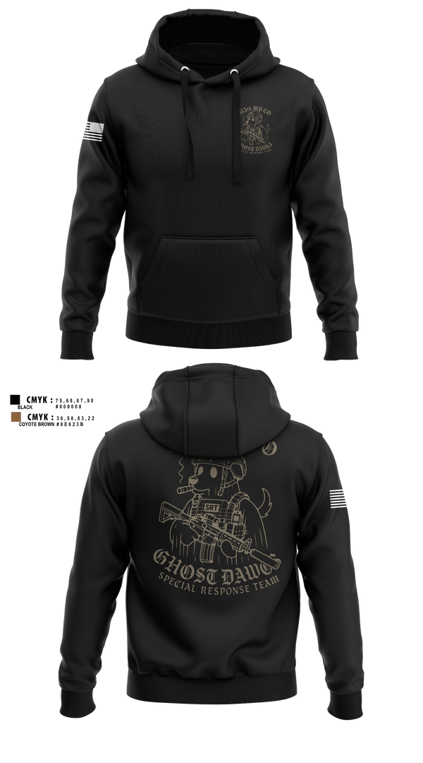Hoodie, 113th MP CO, Army, Teamtime, Team time, sublimation, custom sports apparel, team uniforms, spirit wear, spiritwear, sports uniforms, custom shirts, team store, custom team store, fundraiser sports, apparel fundraiser