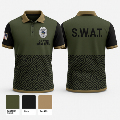 GRATIS SWAT TEAM 58848814 Short Sleeve Performance Polo - 1