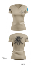 380th Security Police Squadron 85446587 Women's Short Sleeve V-neck Shirt - 102