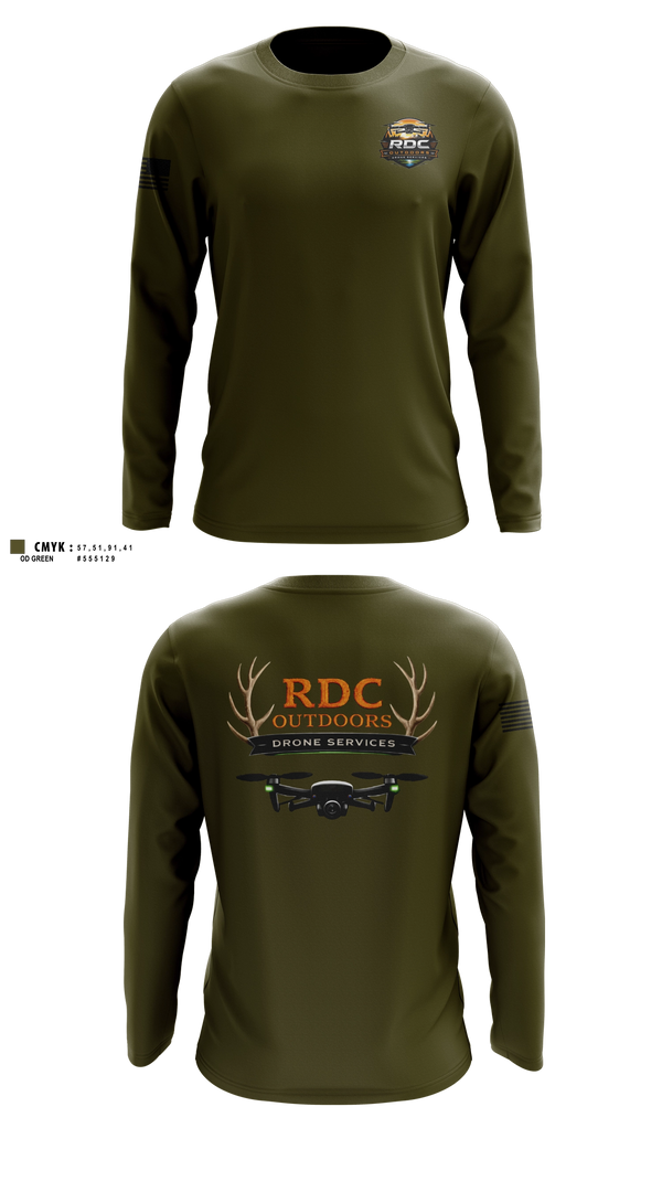 Long Sleeve Performance Shirt, RDC Outdoors, Police, Teamtime, Team time, sublimation, custom sports apparel, team uniforms, spirit wear, spiritwear, sports uniforms, custom shirts, team store, custom team store, fundraiser sports, apparel fundraiser