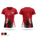 Hoosier Heat Women's Short Sleeve V-neck Shirt - 1