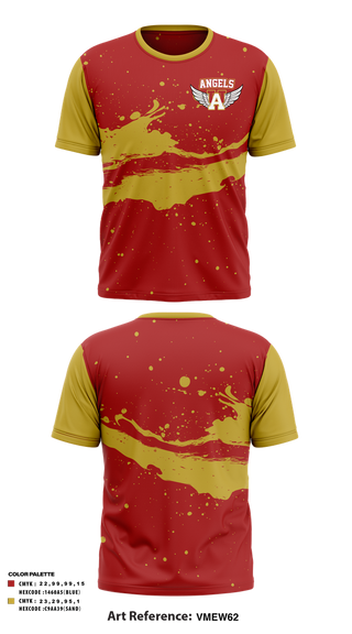 Old School Cotton Feel Shirt, Angels, , Teamtime, Team time, sublimation, custom sports apparel, team uniforms, spirit wear, spiritwear, sports uniforms, custom shirts, team store, custom team store, fundraiser sports, apparel fundraiser