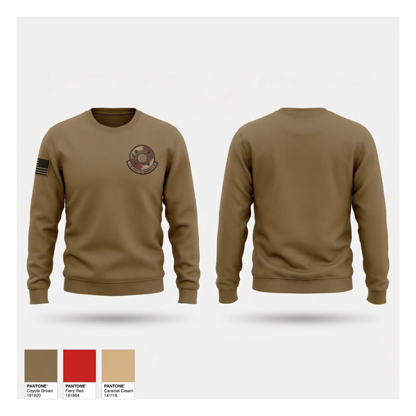 Crew Neck Sweatshirt, 111 LRS, Air Force, Teamtime, Team time, sublimation, custom sports apparel, team uniforms, spirit wear, spiritwear, sports uniforms, custom shirts, team store, custom team store, fundraiser sports, apparel fundraiser