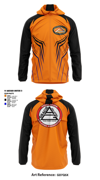 Windbreaker, Xtreme Brazilian Jiu Jitsu, , Teamtime, Team time, sublimation, custom sports apparel, team uniforms, spirit wear, spiritwear, sports uniforms, custom shirts, team store, custom team store, fundraiser sports, apparel fundraiser
