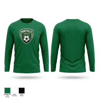 Long Sleeve Performance Shirt, Montville Soccer, Men's Soccer, Teamtime, Team time, sublimation, custom sports apparel, team uniforms, spirit wear, spiritwear, sports uniforms, custom shirts, team store, custom team store, fundraiser sports, apparel fundraiser