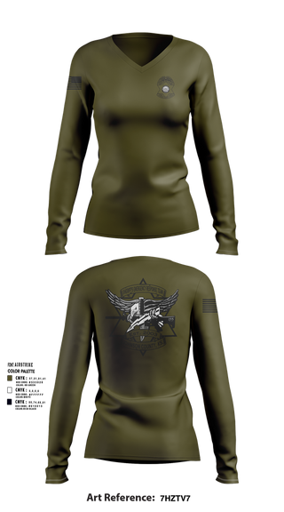 Womens Long Sleeve Vneck Shirt, sert, , Teamtime, Team time, sublimation, custom sports apparel, team uniforms, spirit wear, spiritwear, sports uniforms, custom shirts, team store, custom team store, fundraiser sports, apparel fundraiser