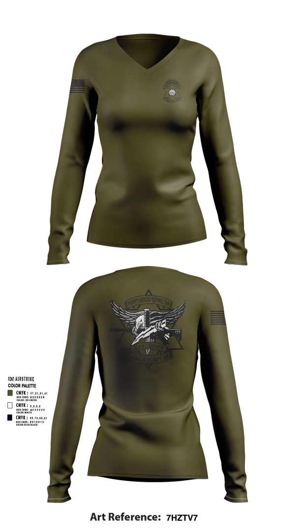 Womens Long Sleeve Vneck Shirt, sert, , Teamtime, Team time, sublimation, custom sports apparel, team uniforms, spirit wear, spiritwear, sports uniforms, custom shirts, team store, custom team store, fundraiser sports, apparel fundraiser