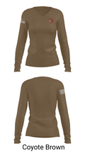 OCS Class 71 37095102 Women's Long Sleeve V-neck Shirt - 17