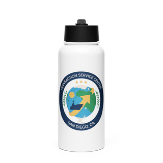 Tsc cfl 79099869 Stainless Steel Water Bottle with a Straw Lid