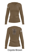 FMS 4 61210303 Women's Long Sleeve V-neck Shirt - 16