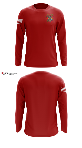 Long Sleeve Performance Shirt, New Centerville & Rural Volunteer Fire Company, Fire Department, Teamtime, Team time, sublimation, custom sports apparel, team uniforms, spirit wear, spiritwear, sports uniforms, custom shirts, team store, custom team store, fundraiser sports, apparel fundraiser