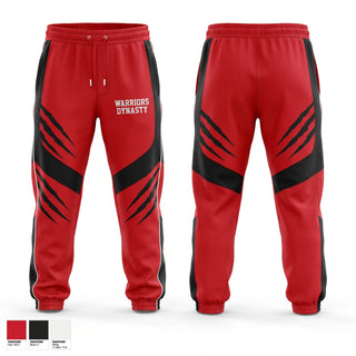 Sweatpants, Warriors Dynasty, , Teamtime, Team time, sublimation, custom sports apparel, team uniforms, spirit wear, spiritwear, sports uniforms, custom shirts, team store, custom team store, fundraiser sports, apparel fundraiser