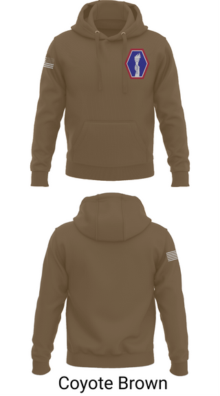 Hoodie, 100 Battalion 442 Infantry, Army, Teamtime, Team time, sublimation, custom sports apparel, team uniforms, spirit wear, spiritwear, sports uniforms, custom shirts, team store, custom team store, fundraiser sports, apparel fundraiser