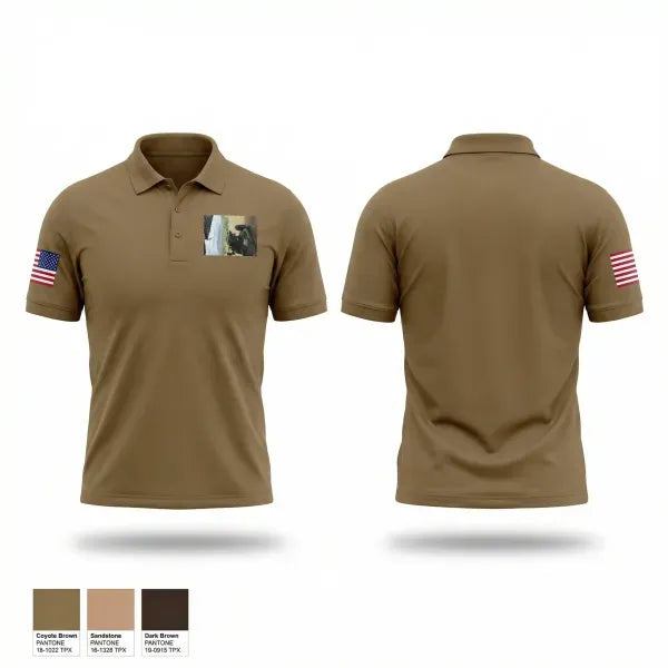 Short Sleeve Performance Polo, 1-101FA, National Guard, Teamtime, Team time, sublimation, custom sports apparel, team uniforms, spirit wear, spiritwear, sports uniforms, custom shirts, team store, custom team store, fundraiser sports, apparel fundraiser