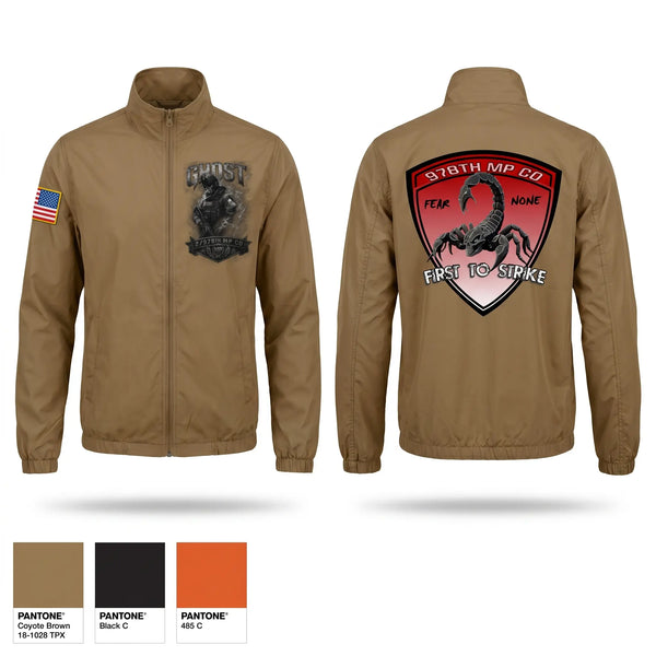 Windbreaker, 2nd Platoon 978th MP Co, Army, Teamtime, Team time, sublimation, custom sports apparel, team uniforms, spirit wear, spiritwear, sports uniforms, custom shirts, team store, custom team store, fundraiser sports, apparel fundraiser