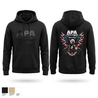 Hoodie, First Coast APA, Golf, Teamtime, Team time, sublimation, custom sports apparel, team uniforms, spirit wear, spiritwear, sports uniforms, custom shirts, team store, custom team store, fundraiser sports, apparel fundraiser