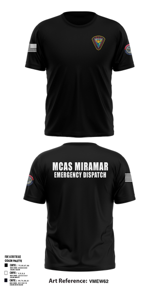 Short Sleeve Performance Shirt, MCAS Miramar Emergency Dispatch, Marines, Teamtime, Team time, sublimation, custom sports apparel, team uniforms, spirit wear, spiritwear, sports uniforms, custom shirts, team store, custom team store, fundraiser sports, apparel fundraiser