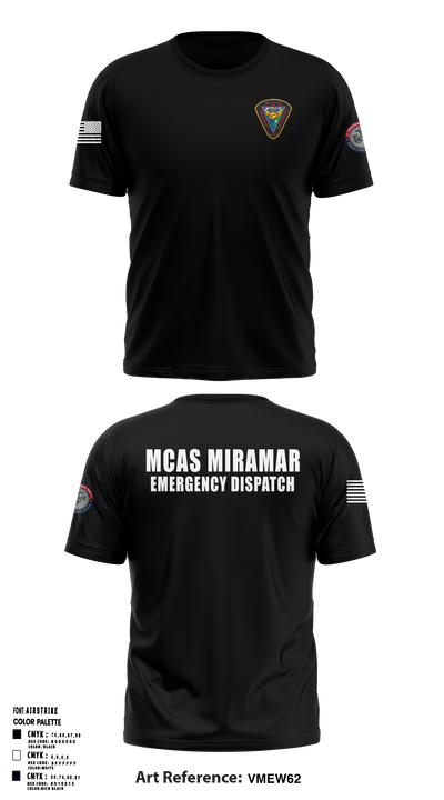 MCAS Miramar Emergency Dispatch Short Sleeve Performance Shirt - 6