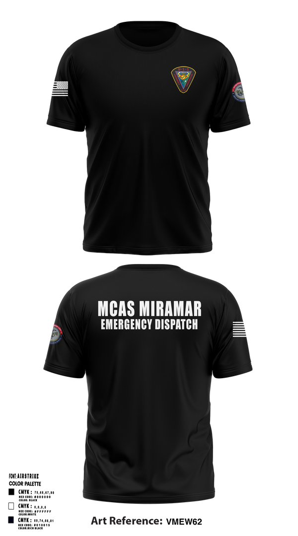Short Sleeve Performance Shirt, MCAS Miramar Emergency Dispatch, Marines, Teamtime, Team time, sublimation, custom sports apparel, team uniforms, spirit wear, spiritwear, sports uniforms, custom shirts, team store, custom team store, fundraiser sports, apparel fundraiser
