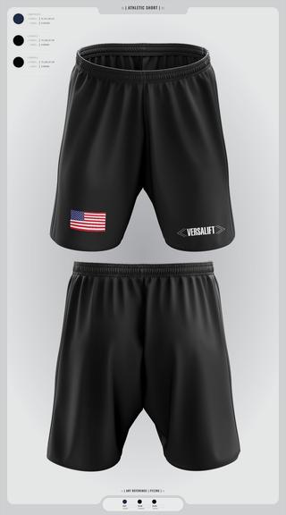 Athletic Shorts With Pockets, Versalift, , Teamtime, Team time, sublimation, custom sports apparel, team uniforms, spirit wear, spiritwear, sports uniforms, custom shirts, team store, custom team store, fundraiser sports, apparel fundraiser