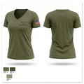 Fairmont Police Department 15240207 Women's Short Sleeve V-neck Shirt - 1