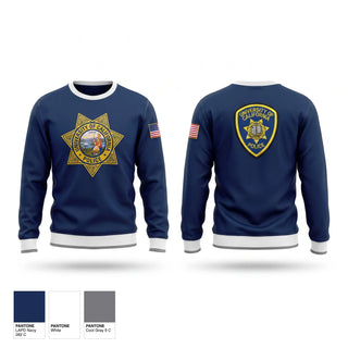 Crew Neck Sweatshirt, Ucla police departments, Police, Teamtime, Team time, sublimation, custom sports apparel, team uniforms, spirit wear, spiritwear, sports uniforms, custom shirts, team store, custom team store, fundraiser sports, apparel fundraiser