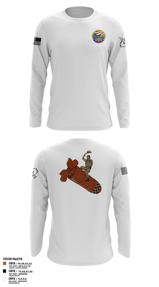 Long Sleeve Performance Shirt, Missile Techs, , Teamtime, Team time, sublimation, custom sports apparel, team uniforms, spirit wear, spiritwear, sports uniforms, custom shirts, team store, custom team store, fundraiser sports, apparel fundraiser