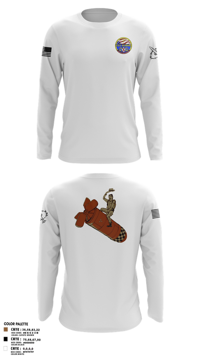 Missile Techs 24768628 Long Sleeve Performance Shirt 102