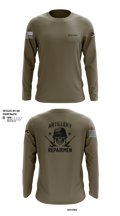 ARMT 1-320th Field Artillery 75505758 Long Sleeve Performance Shirt 155