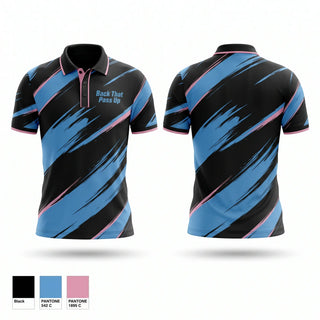 Short Sleeve Performance Polo, Back That Pass Up, Men's Volleyball, Teamtime, Team time, sublimation, custom sports apparel, team uniforms, spirit wear, spiritwear, sports uniforms, custom shirts, team store, custom team store, fundraiser sports, apparel fundraiser