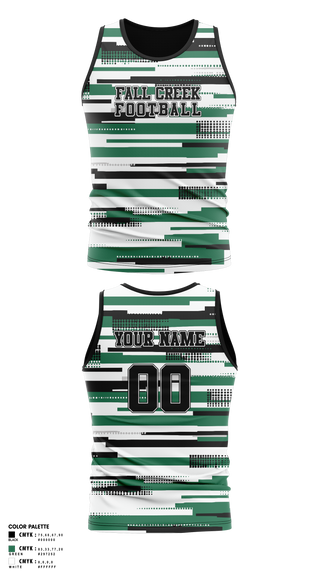 Tank Top, Fall Creek Football, , Teamtime, Team time, sublimation, custom sports apparel, team uniforms, spirit wear, spiritwear, sports uniforms, custom shirts, team store, custom team store, fundraiser sports, apparel fundraiser