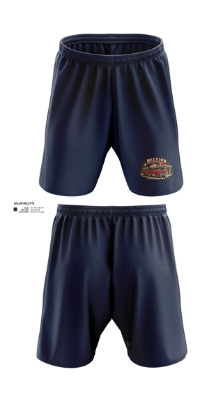 Athletic Shorts With Pockets, Belvior Volunteer Fire Department, Fire Department, Teamtime, Team time, sublimation, custom sports apparel, team uniforms, spirit wear, spiritwear, sports uniforms, custom shirts, team store, custom team store, fundraiser sports, apparel fundraiser