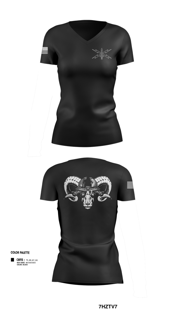 Womens Short Sleeve Vneck Shirt, 11TH CY ECT, , Teamtime, Team time, sublimation, custom sports apparel, team uniforms, spirit wear, spiritwear, sports uniforms, custom shirts, team store, custom team store, fundraiser sports, apparel fundraiser
