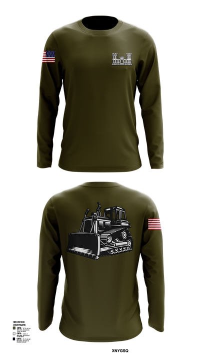 A co 229th Heavy 11453419 Long Sleeve Performance Shirt 102