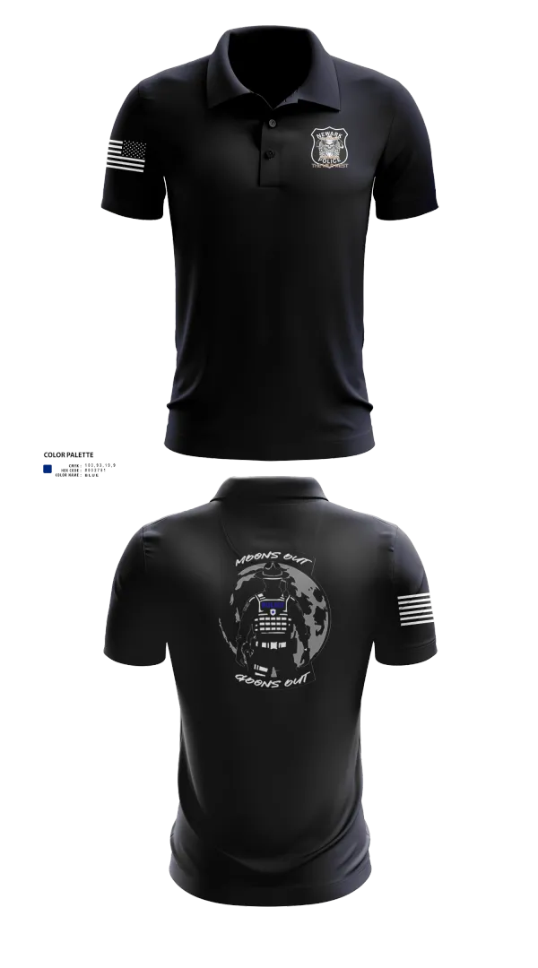 Short Sleeve Performance Polo, 4th Precinct, Police, Teamtime, Team time, sublimation, custom sports apparel, team uniforms, spirit wear, spiritwear, sports uniforms, custom shirts, team store, custom team store, fundraiser sports, apparel fundraiser