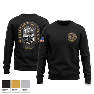 Crew Neck Sweatshirt, Temple Station, Police, Teamtime, Team time, sublimation, custom sports apparel, team uniforms, spirit wear, spiritwear, sports uniforms, custom shirts, team store, custom team store, fundraiser sports, apparel fundraiser