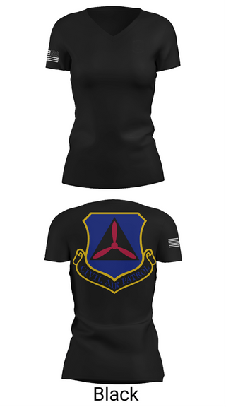 Womens Short Sleeve Vneck Shirt, AL-005, Air Force, Teamtime, Team time, sublimation, custom sports apparel, team uniforms, spirit wear, spiritwear, sports uniforms, custom shirts, team store, custom team store, fundraiser sports, apparel fundraiser