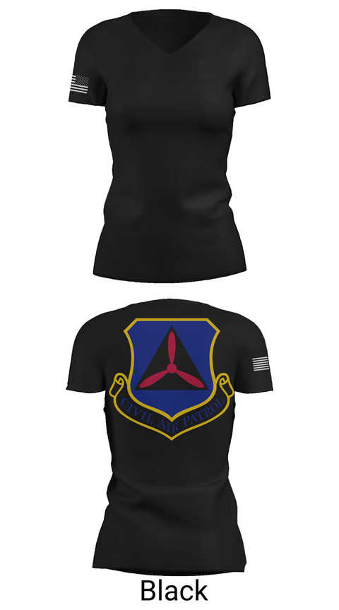 Womens Short Sleeve Vneck Shirt, AL-005, Air Force, Teamtime, Team time, sublimation, custom sports apparel, team uniforms, spirit wear, spiritwear, sports uniforms, custom shirts, team store, custom team store, fundraiser sports, apparel fundraiser