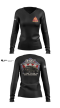 946th TC Women's Long Sleeve V-neck Shirt - 5