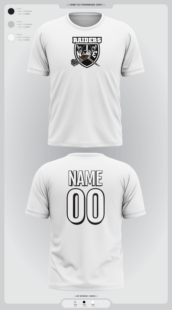 Short Sleeve Performance Shirt, NE Raiders, , Teamtime, Team time, sublimation, custom sports apparel, team uniforms, spirit wear, spiritwear, sports uniforms, custom shirts, team store, custom team store, fundraiser sports, apparel fundraiser