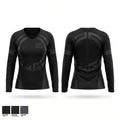 Fidelity Protective Services Women's Long Sleeve V-neck Shirt - 1