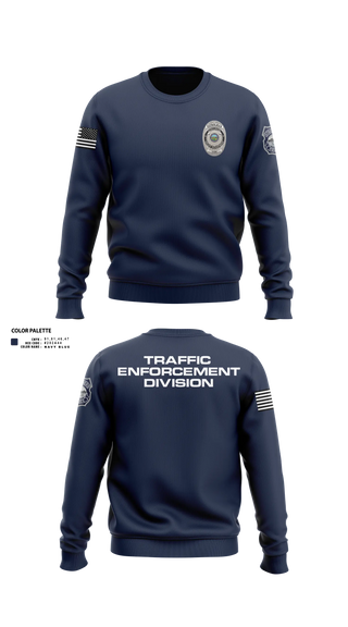 Crew Neck Sweatshirt, Struthers Police, Police, Teamtime, Team time, sublimation, custom sports apparel, team uniforms, spirit wear, spiritwear, sports uniforms, custom shirts, team store, custom team store, fundraiser sports, apparel fundraiser