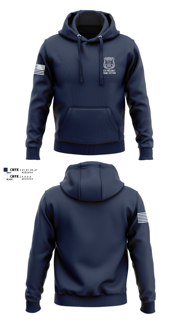 Hoodie, 5th PCT Crime Section, , Teamtime, Team time, sublimation, custom sports apparel, team uniforms, spirit wear, spiritwear, sports uniforms, custom shirts, team store, custom team store, fundraiser sports, apparel fundraiser