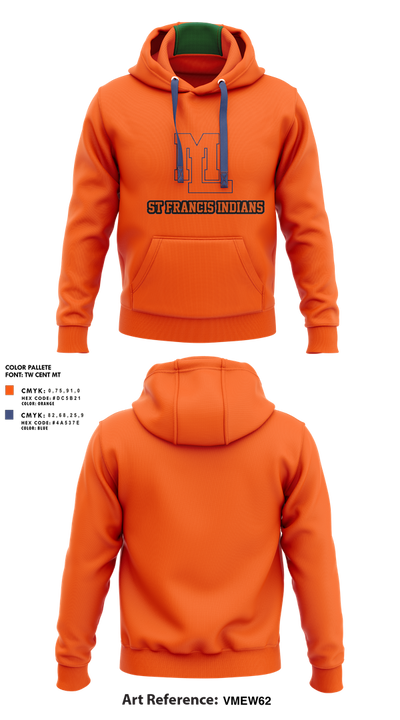 Mountain Lakes Volleyball 60311357 Hoodie - 1