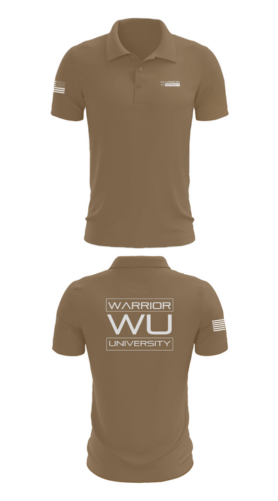 Warrior University Short Sleeve Performance Polo - 3